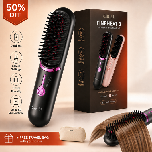 Ciriel FineHeat 3 cordless hot brush